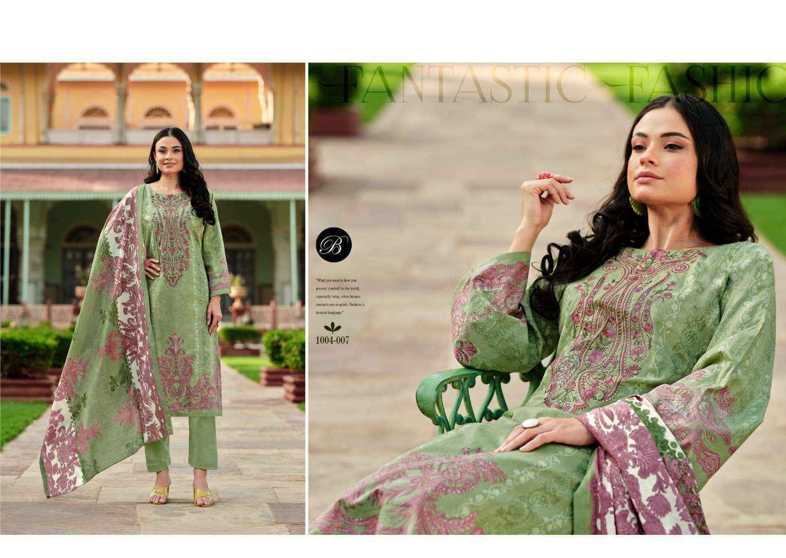 Belliza Naira Vol 83 Cotton Salwar Kameez At Wholesale Price ( 8 pcs Catalog )