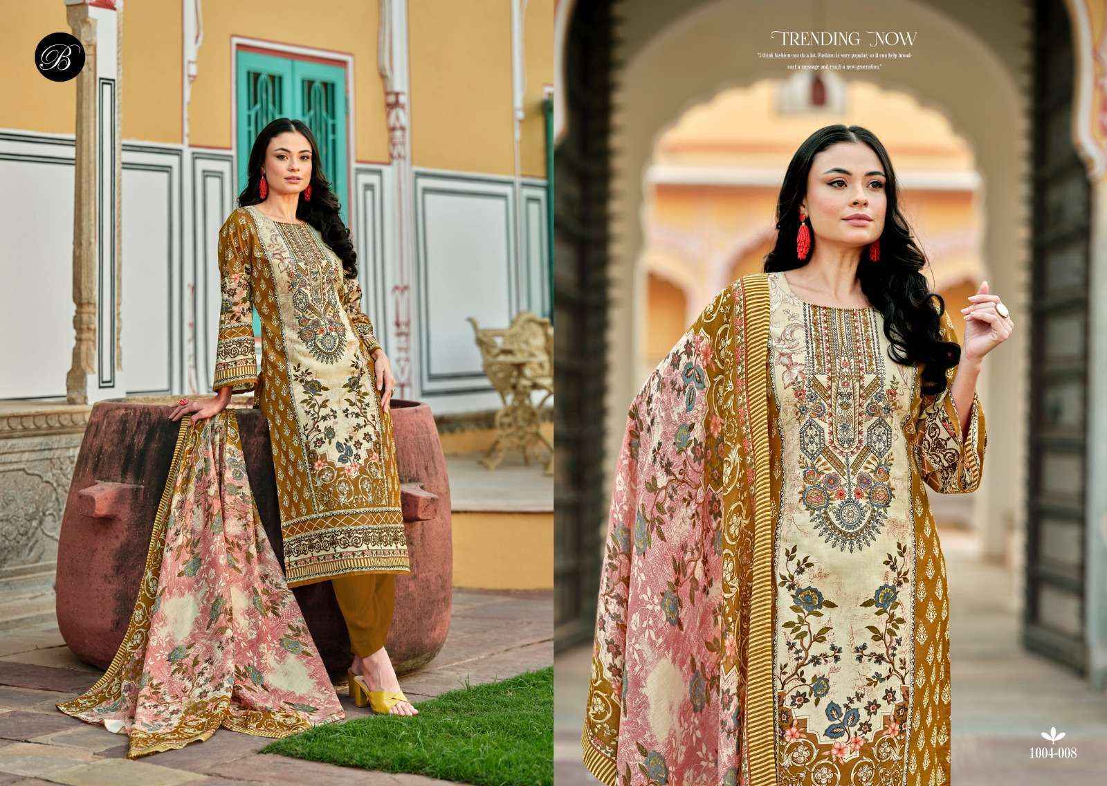 Belliza Naira Vol 83 Cotton Salwar Kameez At Wholesale Price ( 8 pcs Catalog )