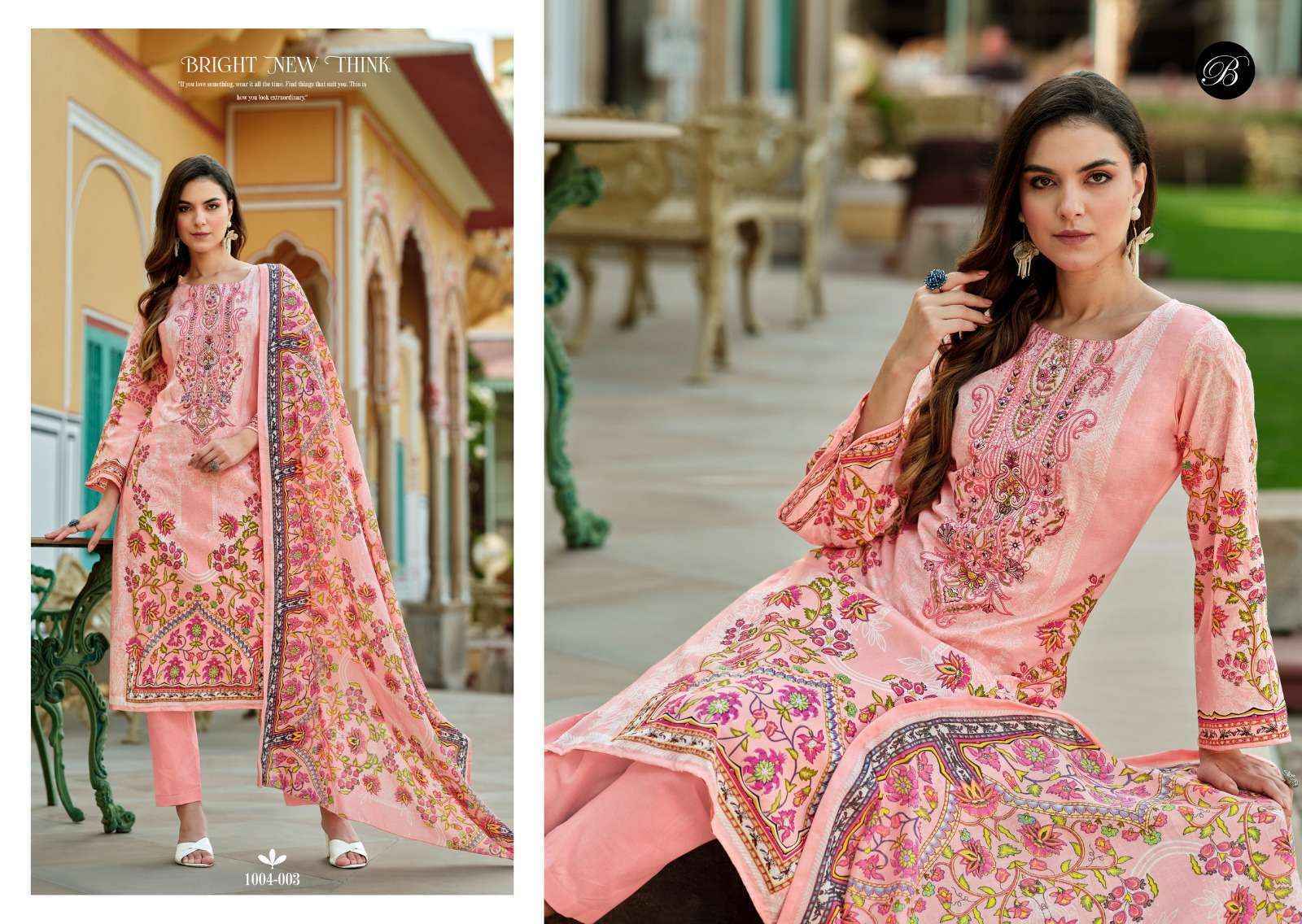 Belliza Naira Vol 83 Cotton Salwar Kameez At Wholesale Price ( 8 pcs Catalog )