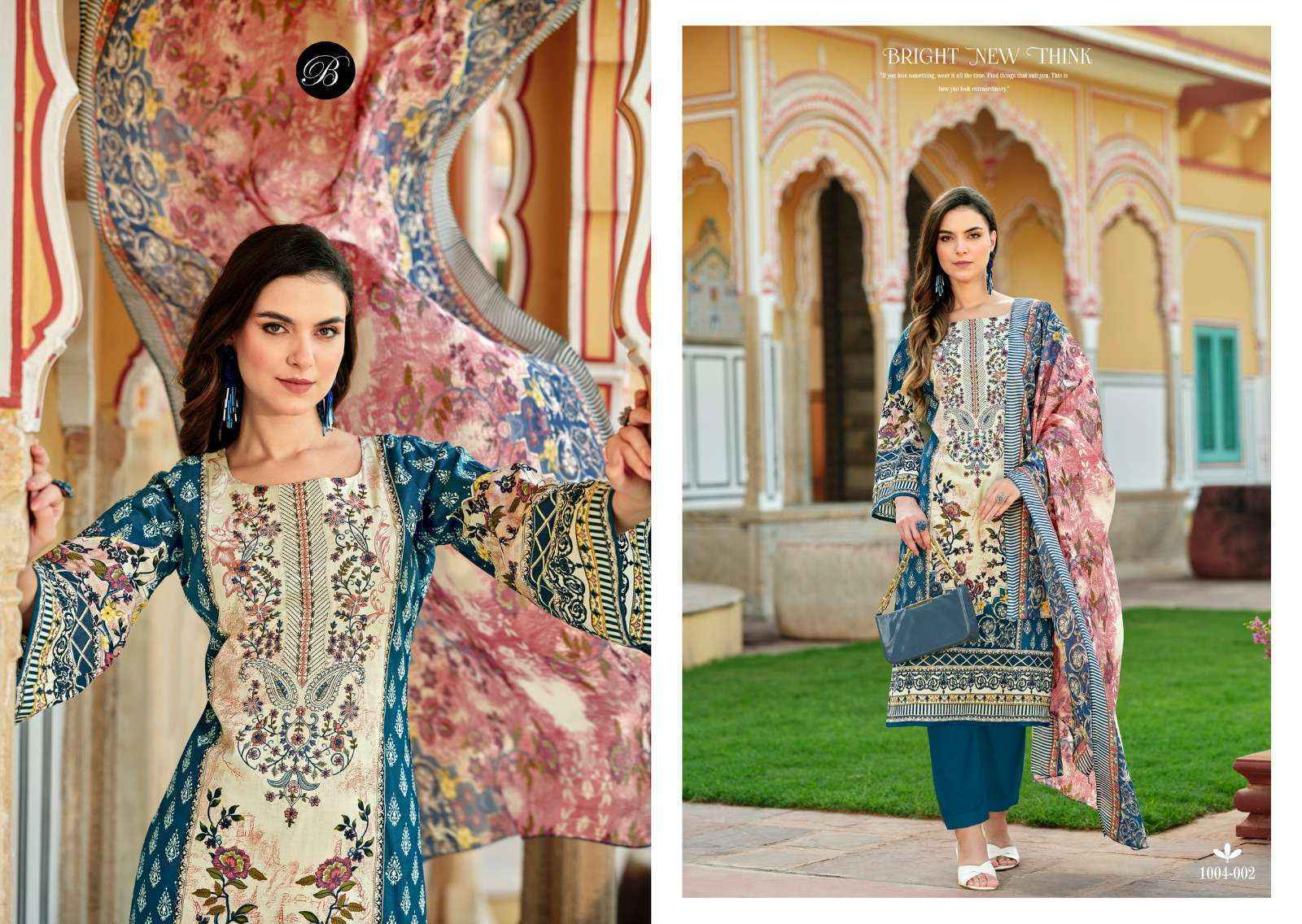 Belliza Naira Vol 83 Cotton Salwar Kameez At Wholesale Price ( 8 pcs Catalog )