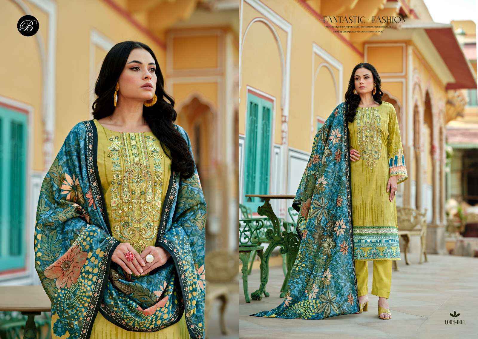 Belliza Naira Vol 83 Cotton Salwar Kameez At Wholesale Price ( 8 pcs Catalog )