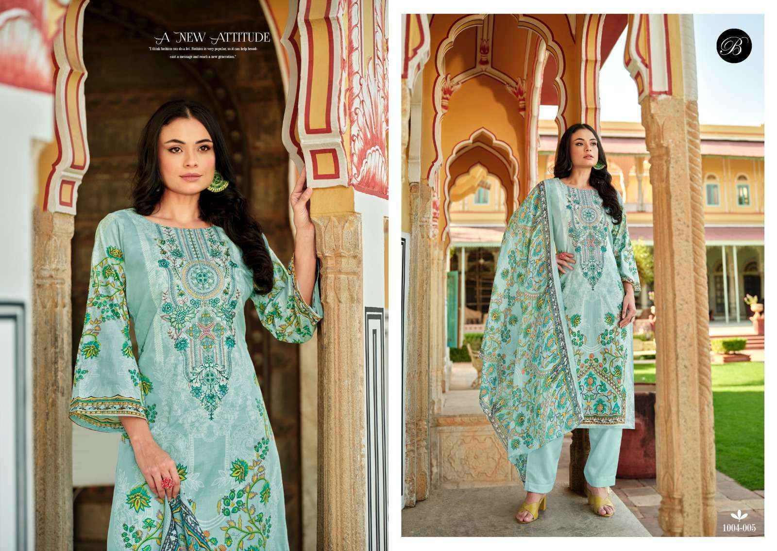 Belliza Naira Vol 83 Cotton Salwar Kameez At Wholesale Price ( 8 pcs Catalog )