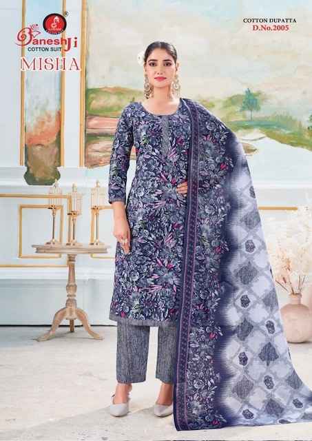 Ganesh Ji Misha Vol 2 Cotton Salwar Kameez Wholesale Price ( 10 Pcs Catalog )