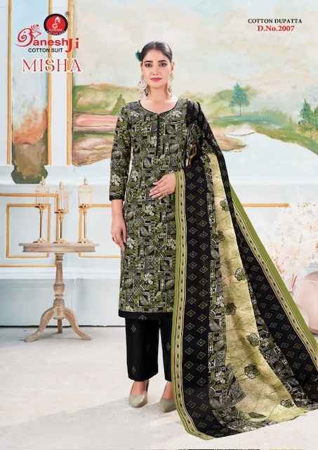 Ganesh Ji Misha Vol 2 Cotton Salwar Kameez Wholesale Price ( 10 Pcs Catalog )