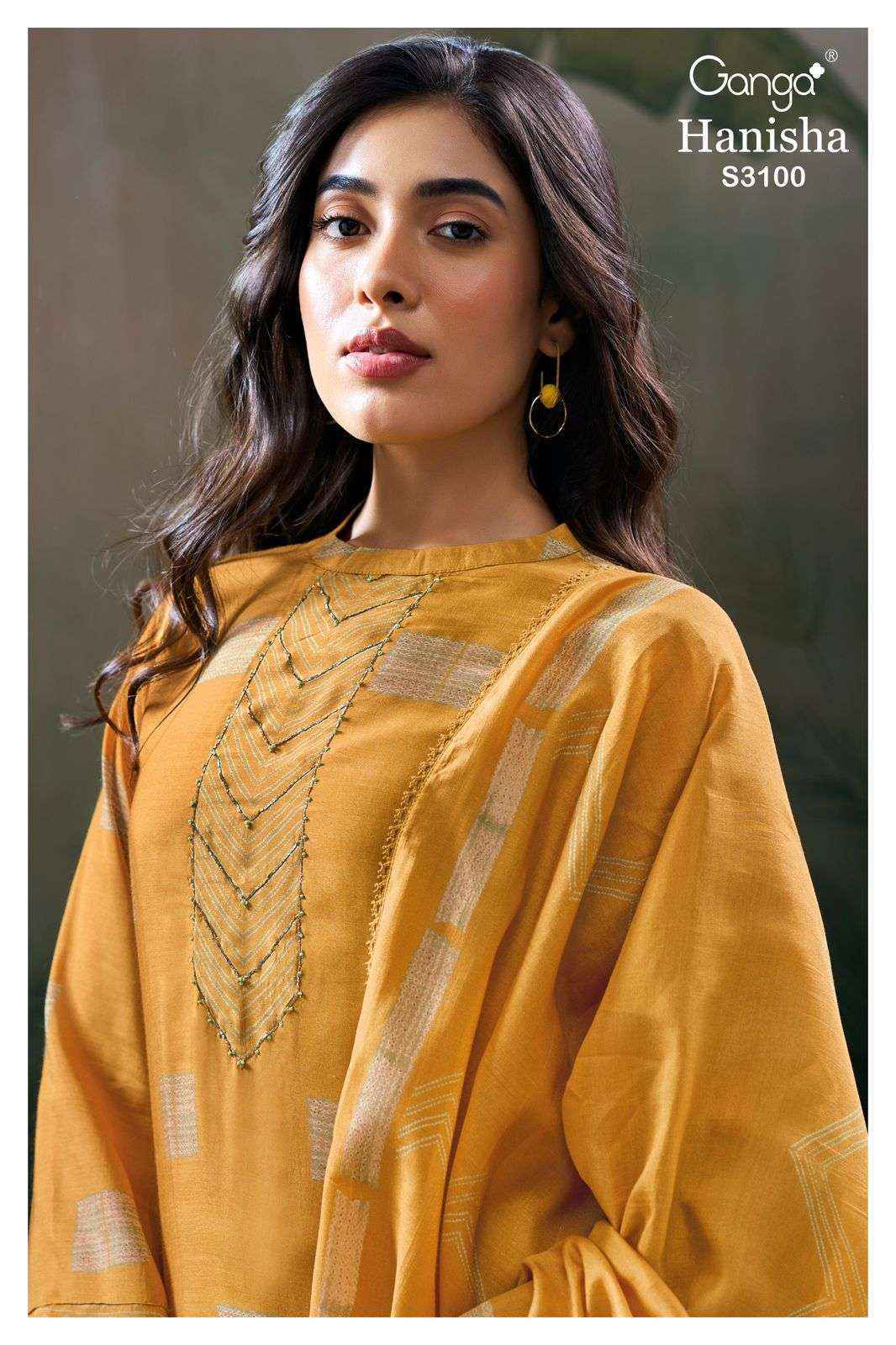 Ganga Hanisha 3100 Bamber Silk Salwar Kameez Wholesale Price ( 4 Pcs Catalog )