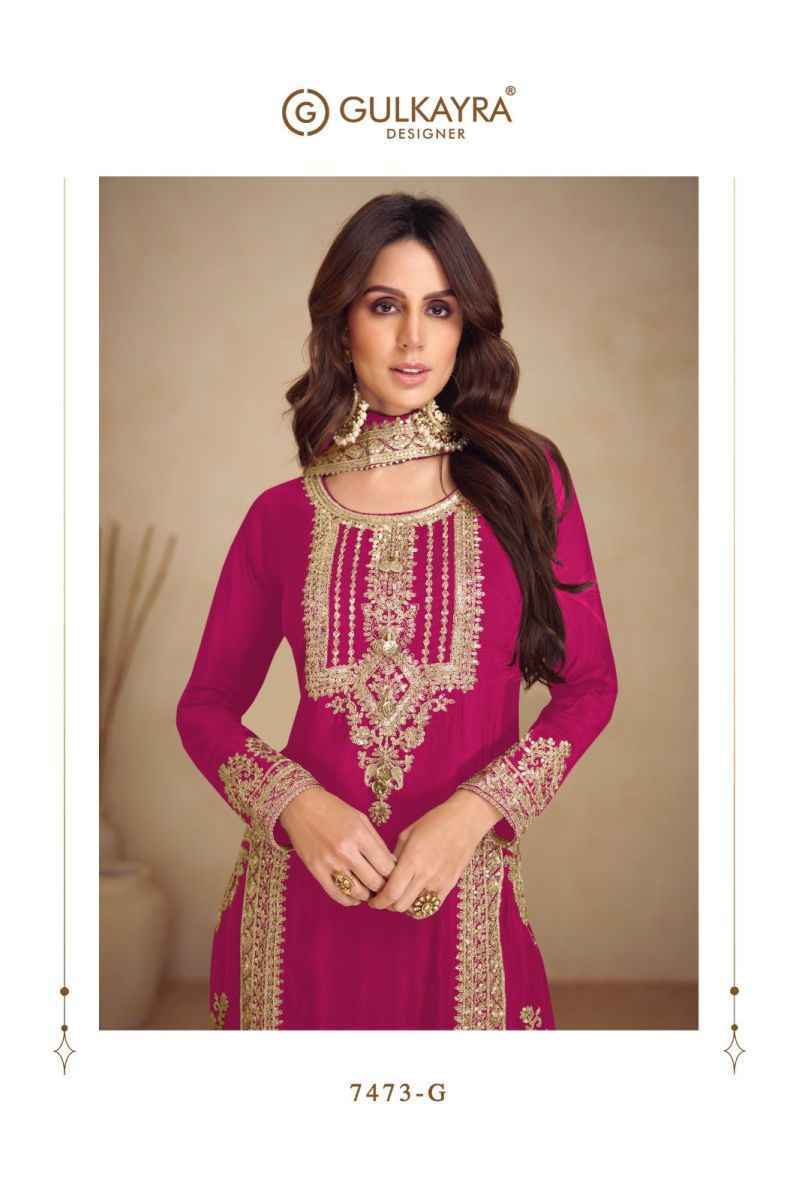 Gulkayra Designer Apsara Vol 3 Readymade Chinon Salwar Kameez Wholesale Price ( 5 Pcs Catalog )