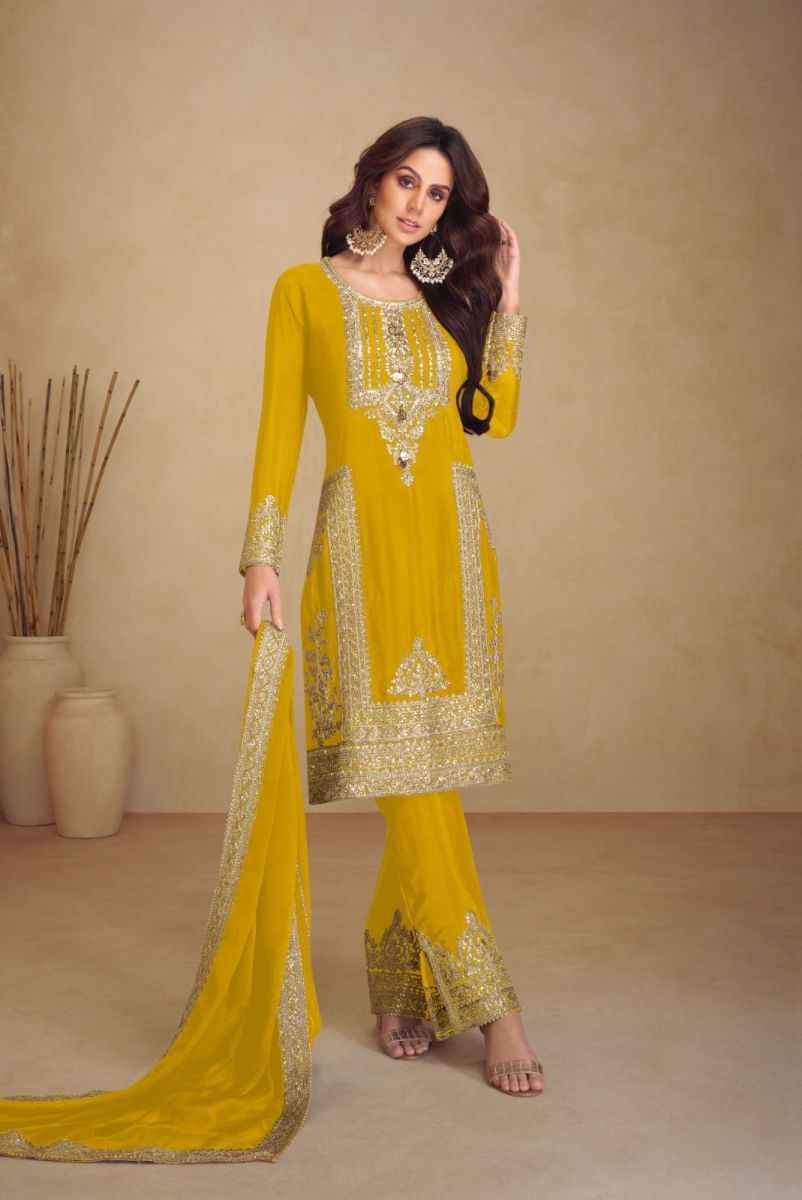 Gulkayra Designer Apsara Vol 3 Readymade Chinon Salwar Kameez Wholesale Price ( 5 Pcs Catalog )