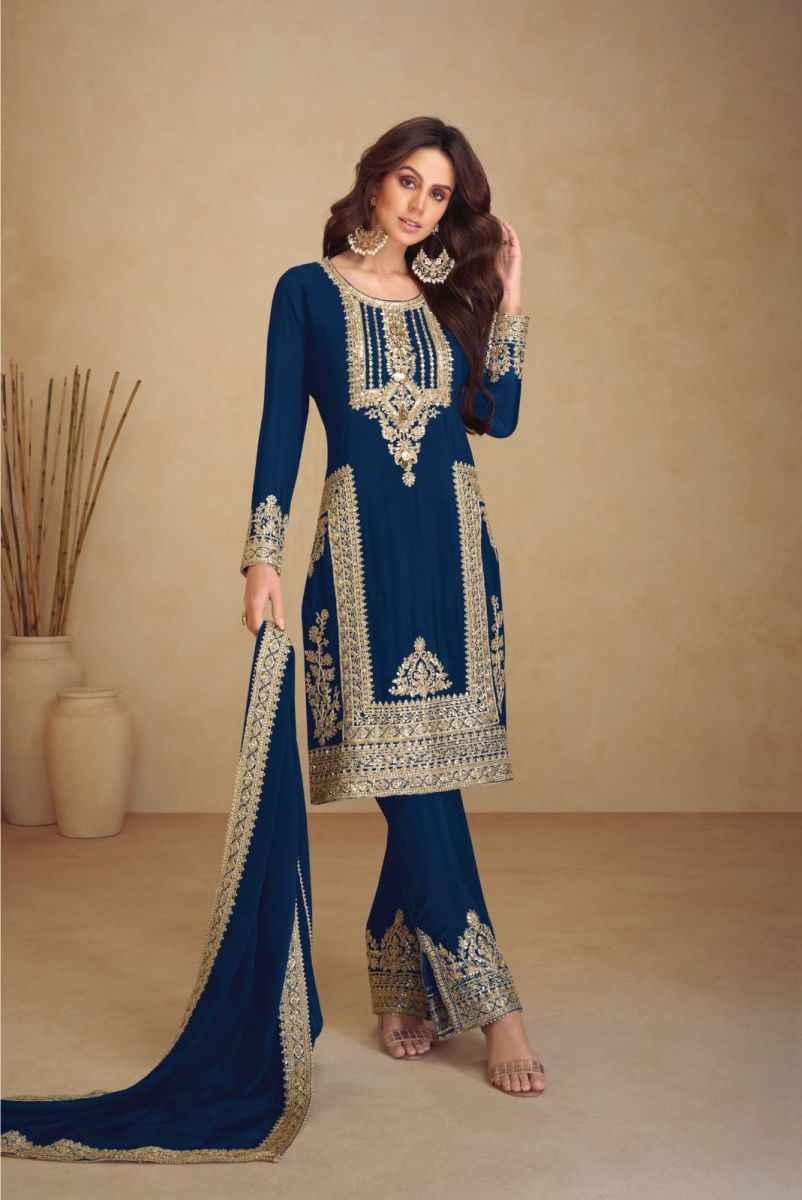 Gulkayra Designer Apsara Vol 3 Readymade Chinon Salwar Kameez Wholesale Price ( 5 Pcs Catalog )