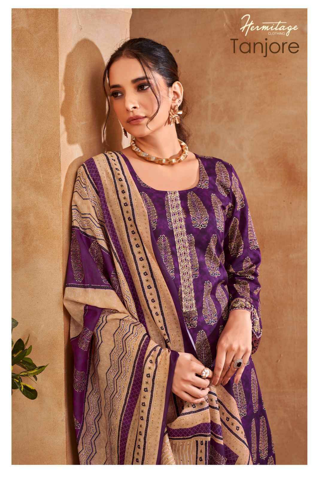 Hermitage Tanjore Salwar Kameez Wholesale Price ( 6 Pcs Catalog )