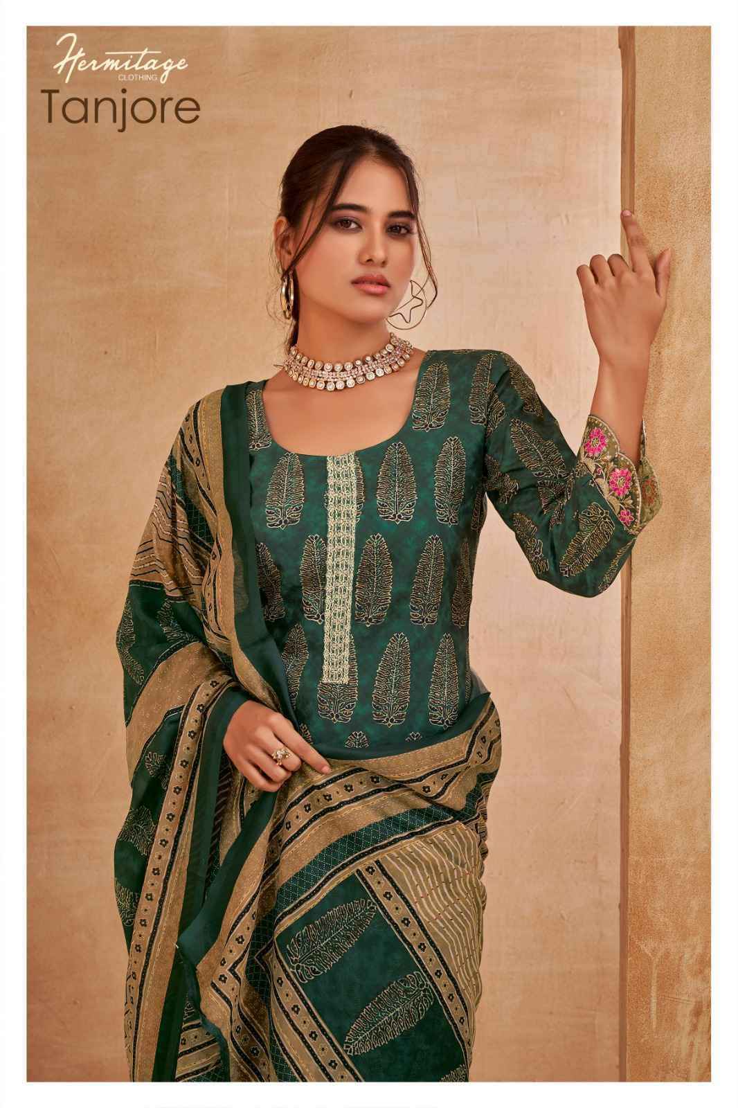 Hermitage Tanjore Salwar Kameez Wholesale Price ( 6 Pcs Catalog )