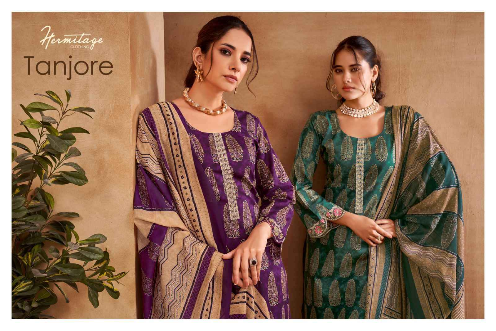 Hermitage Tanjore Salwar Kameez Wholesale Price ( 6 Pcs Catalog )