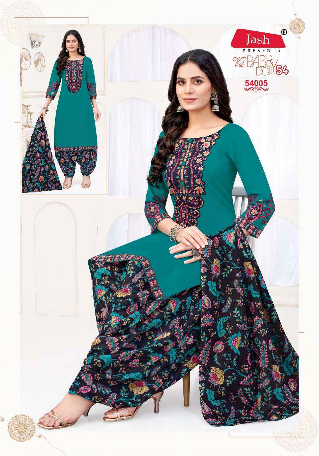 Jash Baby Doll Vol 54 Cotton salwar kameez wholesale price ( 12 pcs catalog )