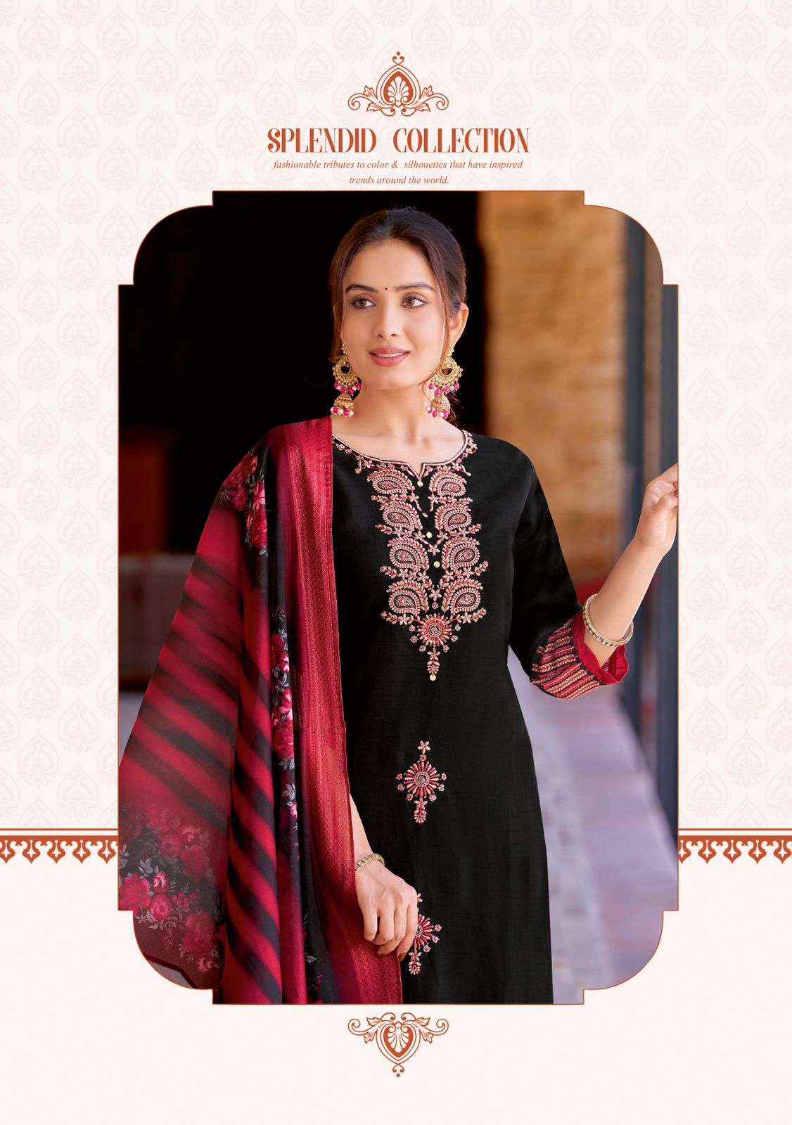Kadlee Fashion Heritage Designer Readymade Suits ( 6 Pcs Catalogue )