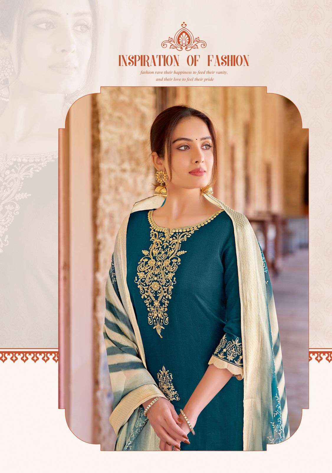 Kadlee Fashion Heritage Designer Readymade Suits ( 6 Pcs Catalogue )