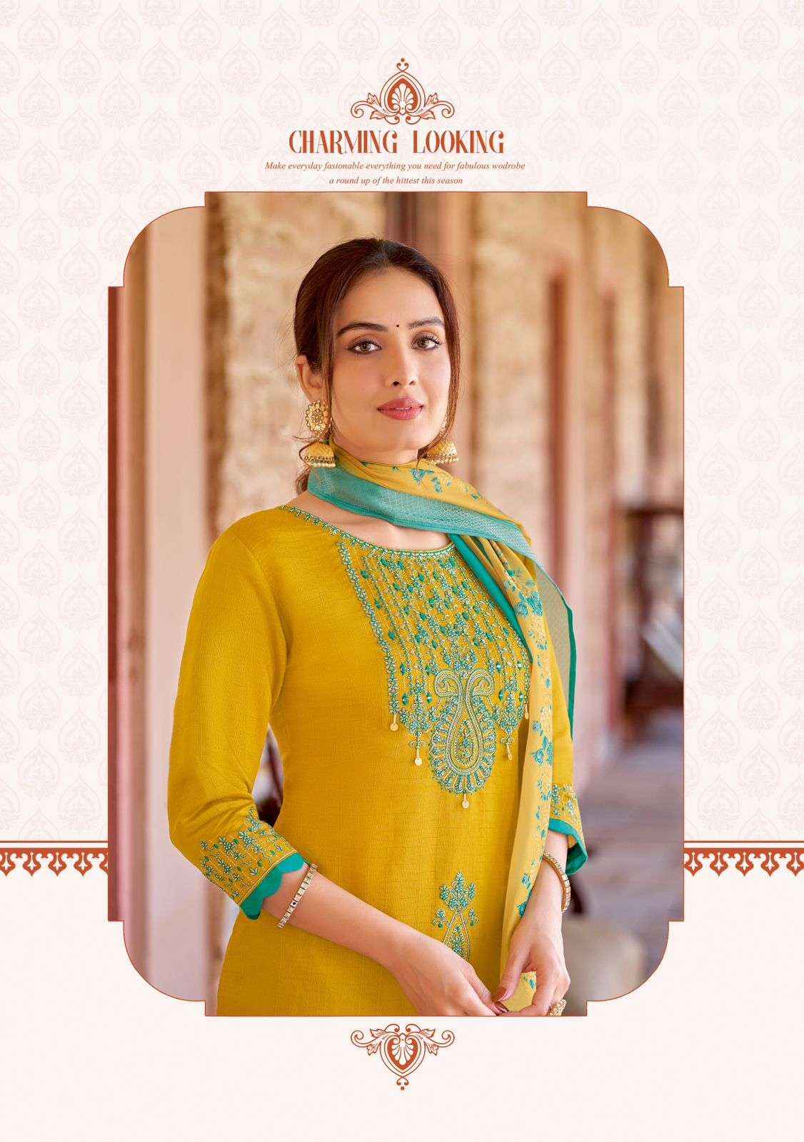 Kadlee Fashion Heritage Designer Readymade Suits ( 6 Pcs Catalogue )