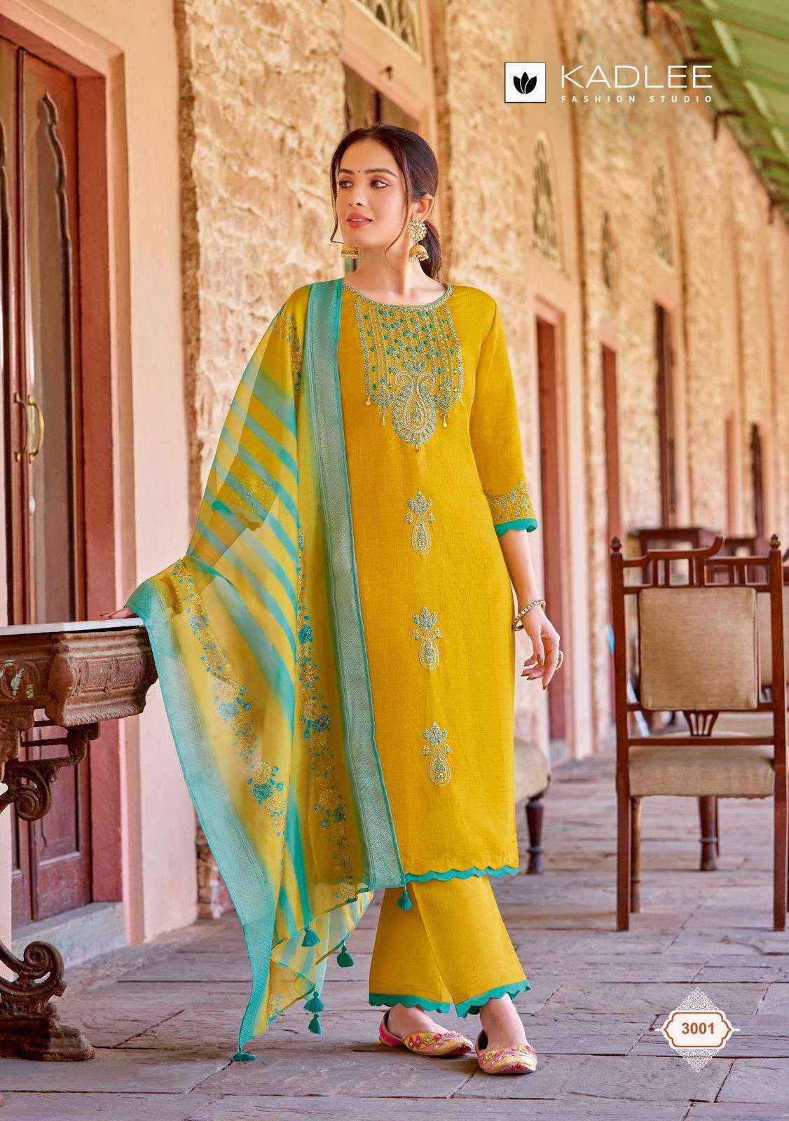 Kadlee Fashion Heritage Designer Readymade Suits ( 6 Pcs Catalogue )