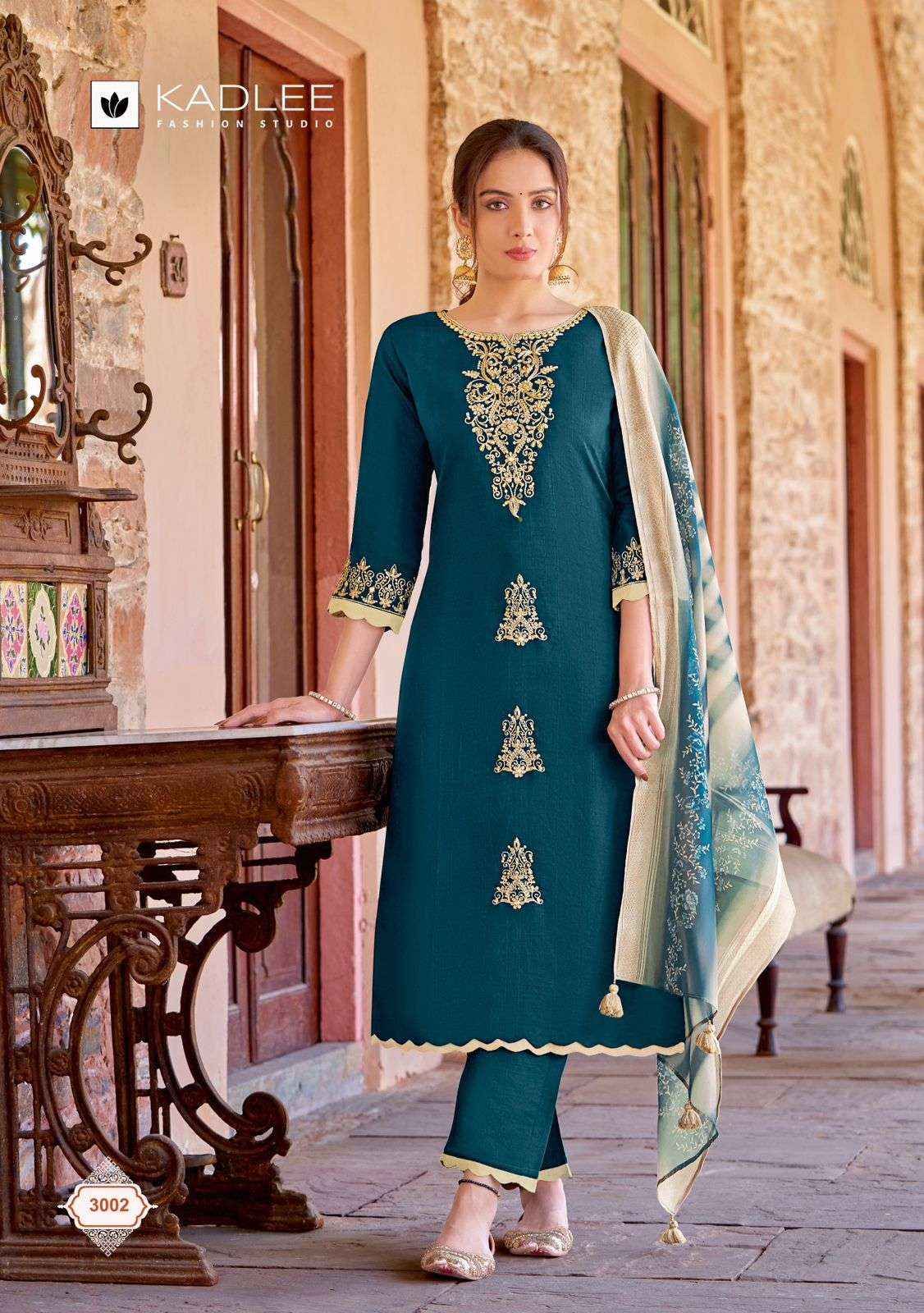 Kadlee Fashion Heritage Designer Readymade Suits ( 6 Pcs Catalogue )