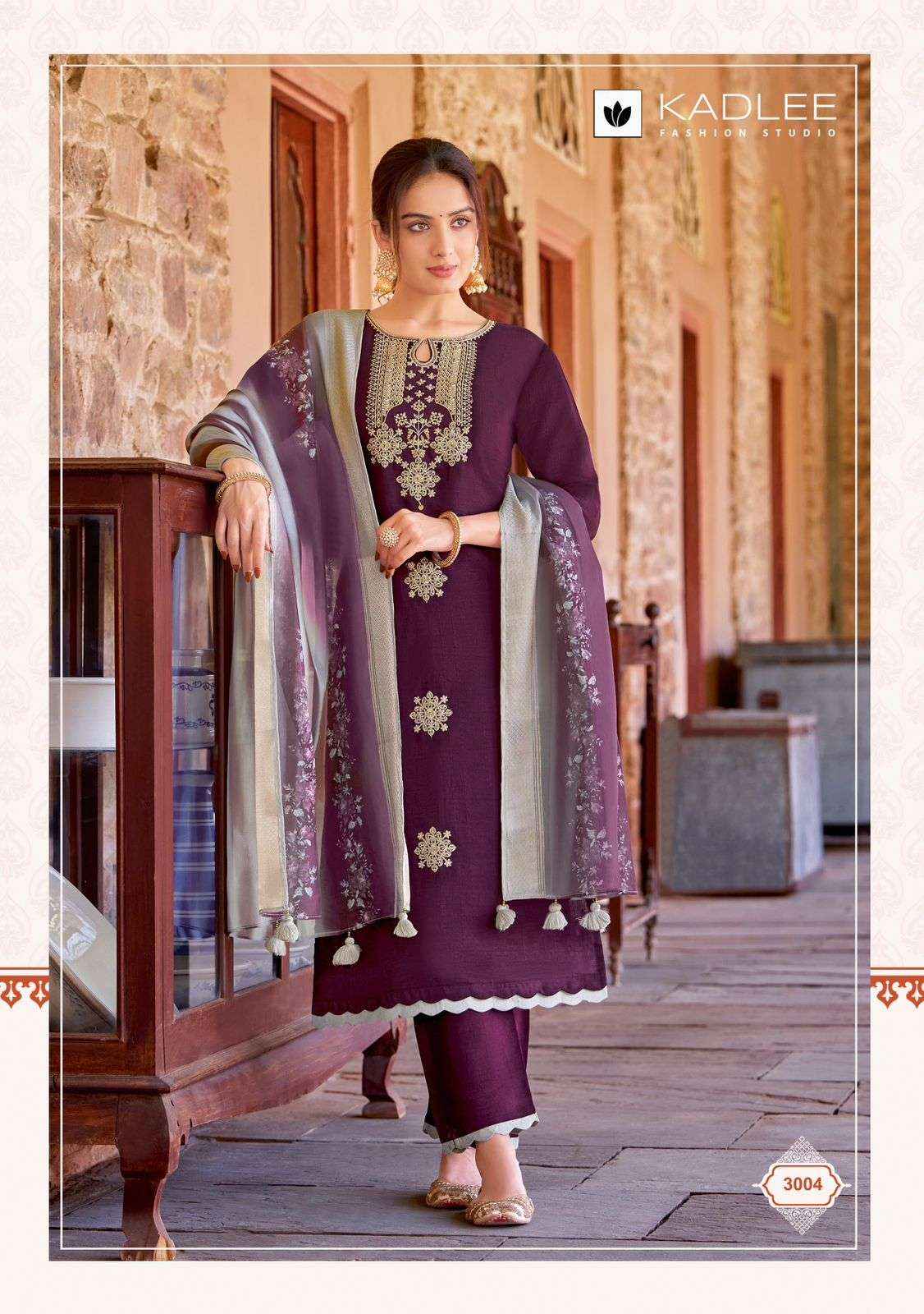 Kadlee Fashion Heritage Designer Readymade Suits ( 6 Pcs Catalogue )