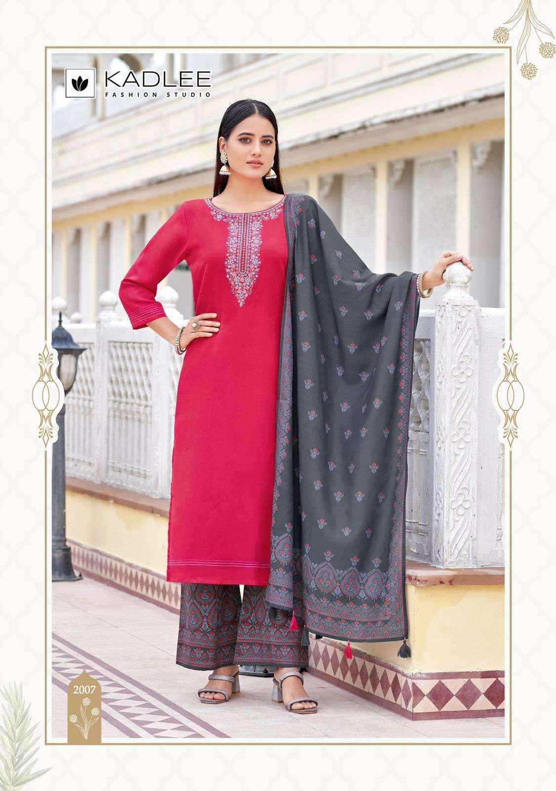 Kadlee Fashion Savera Vol 2 Wholesale Designer Top Bottom With Dupatta ( 6 Pcs Catalogue )