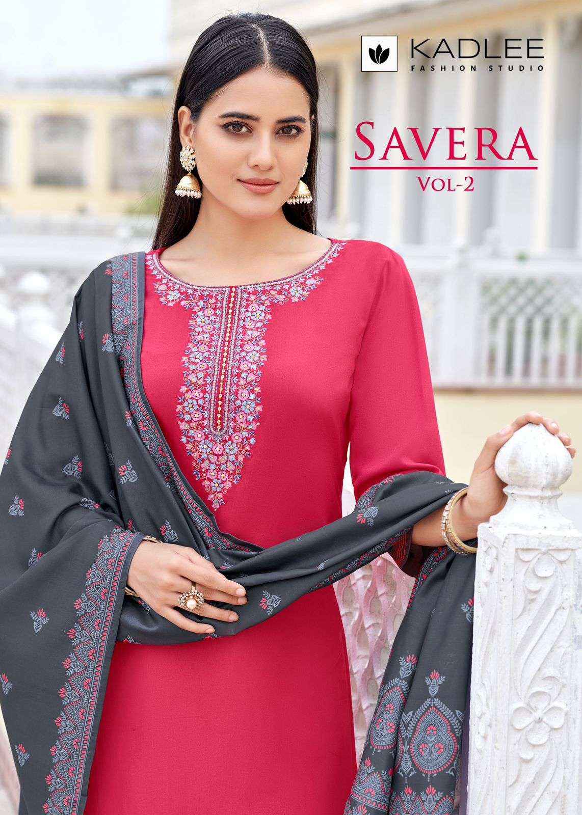 Kadlee Fashion Savera Vol 2 Wholesale Designer Top Bottom With Dupatta ( 6 Pcs Catalogue )