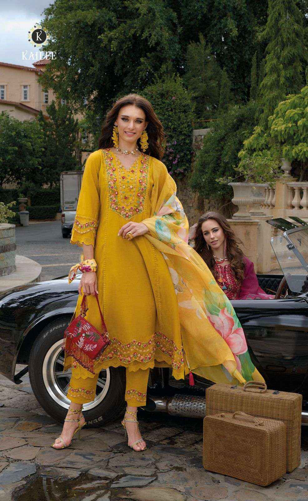 KAILEE FASHION BEGUM VOL 6 VISCOSE LADIES KURTI ONLINE SHOPPING ( 8 PCS CATALOG )