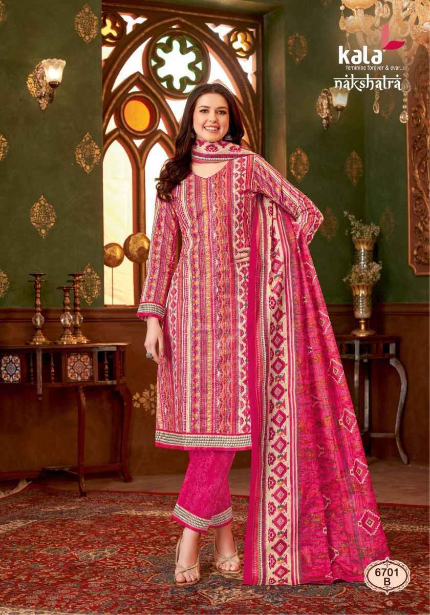 Kala Nakshatra Vol 3 Cotton salwar kameez wholesale price ( 12 pcs catalog )