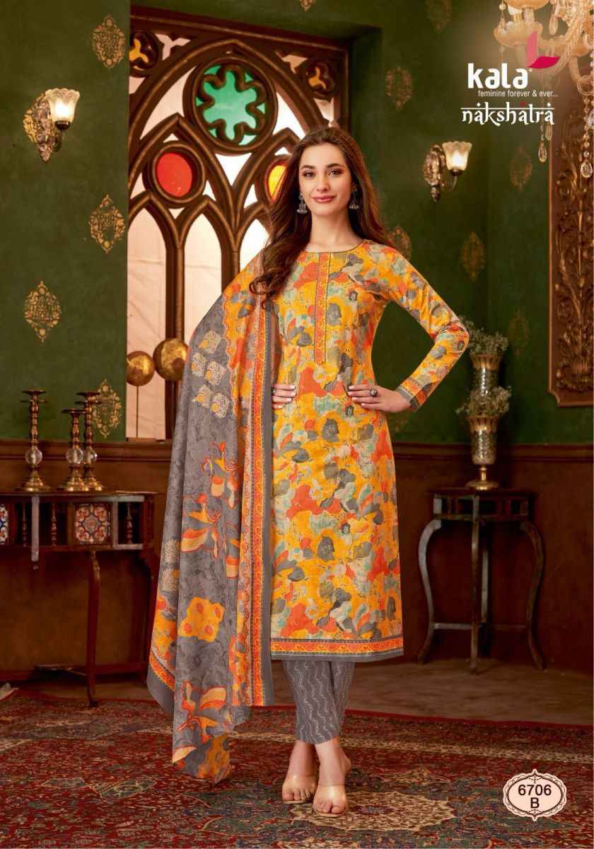 Kala Nakshatra Vol 3 Cotton salwar kameez wholesale price ( 12 pcs catalog )