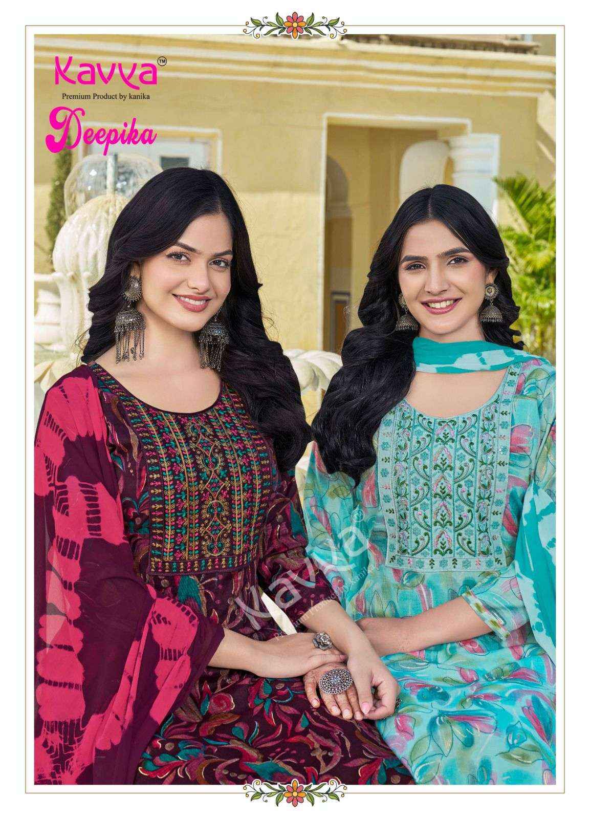 Kavya Deepika Vol 32 Wholesale Readymade Suits Wholesale Price ( 10 Pcs Catalogue )