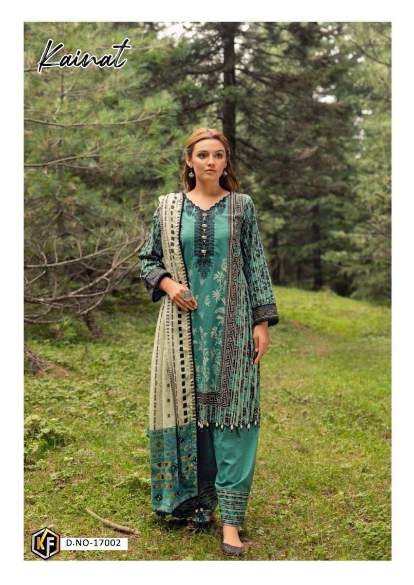 Keval Fab Kainat Vol 17 Lawn Cotton Salwar Kameez Wholesale Price ( 6 Pcs Catalog )