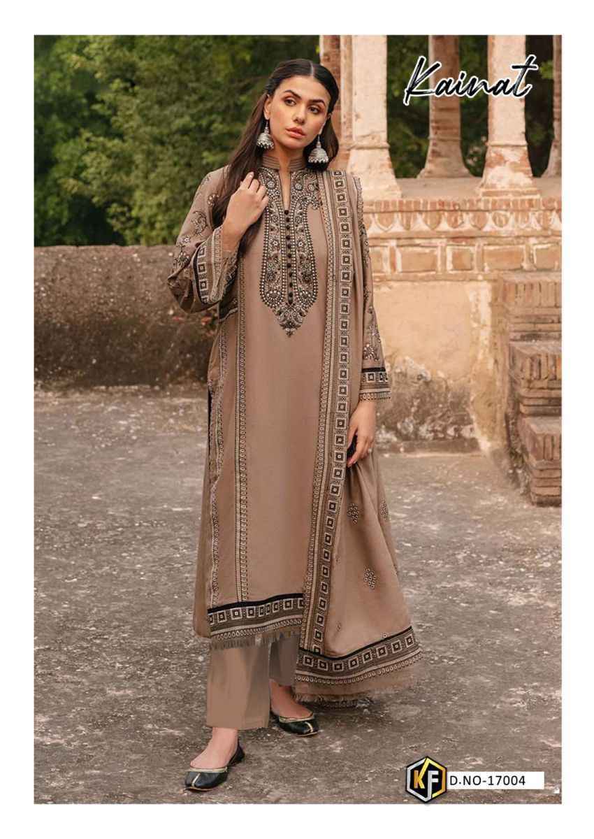 Keval Fab Kainat Vol 17 Lawn Cotton Salwar Kameez Wholesale Price ( 6 Pcs Catalog )