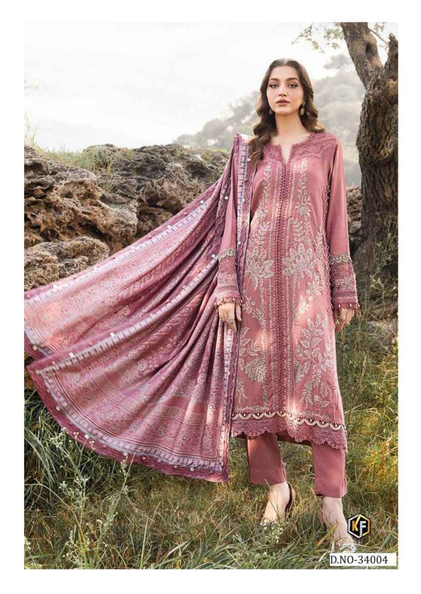 Keval Fab Maria B Vol 34 Cotton Salwar Kameez Wholesale Price ( 6 Pcs Catalog )