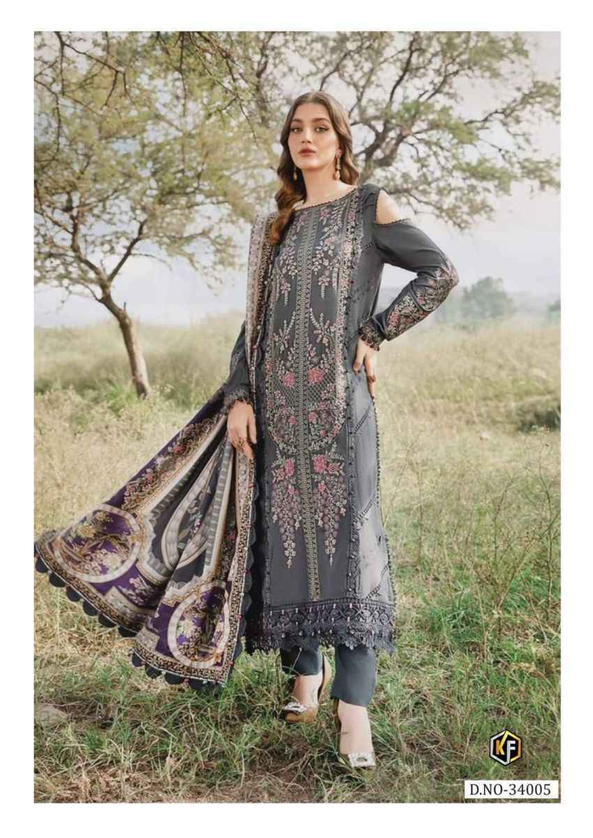 Keval Fab Maria B Vol 34 Cotton Salwar Kameez Wholesale Price ( 6 Pcs Catalog )