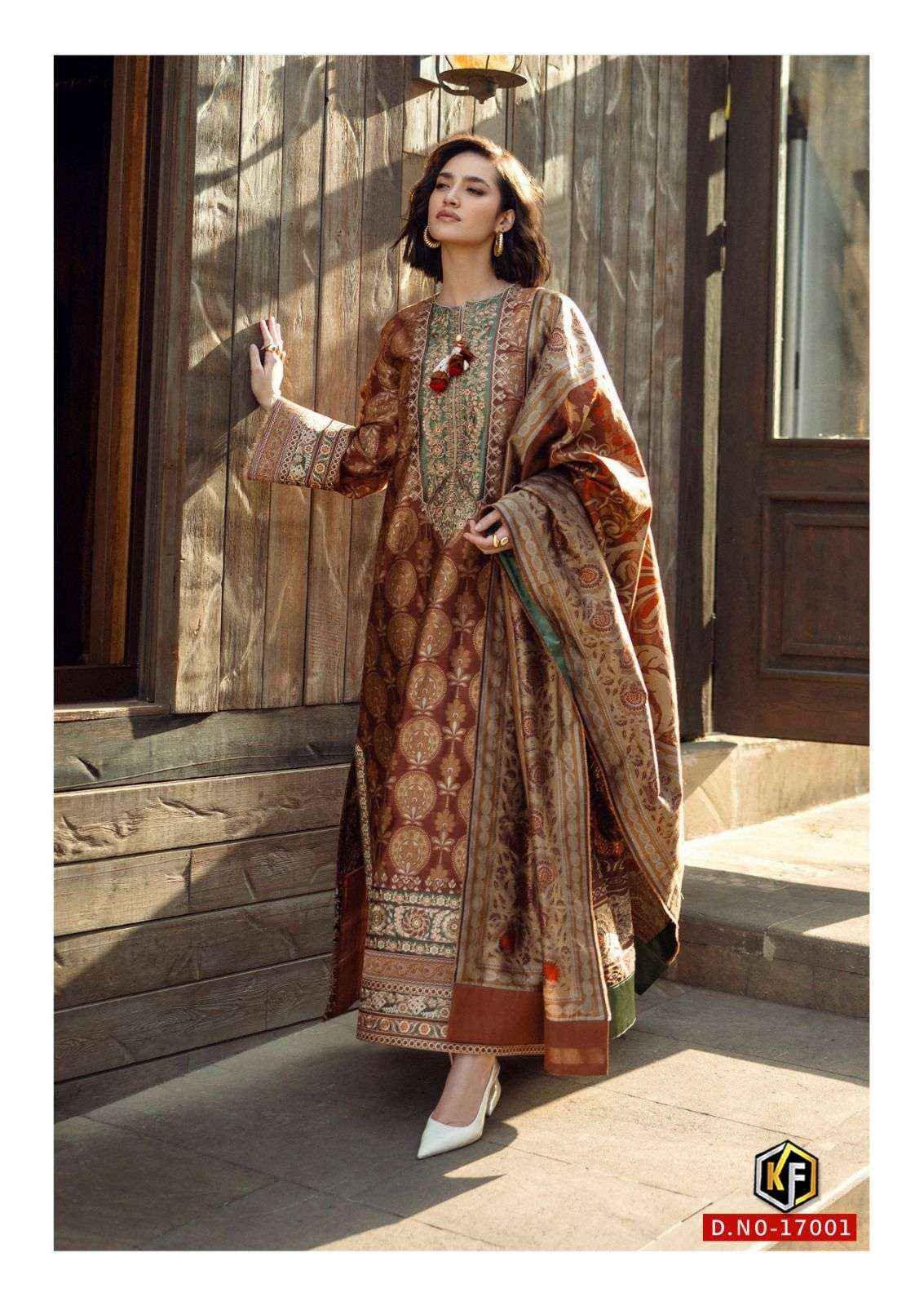 KEVAL FAB SOBIA NAZIR VOL 17 WHOLESALE LADIES SALWAR KAMEEZ ( 6 PCS CATALOG )