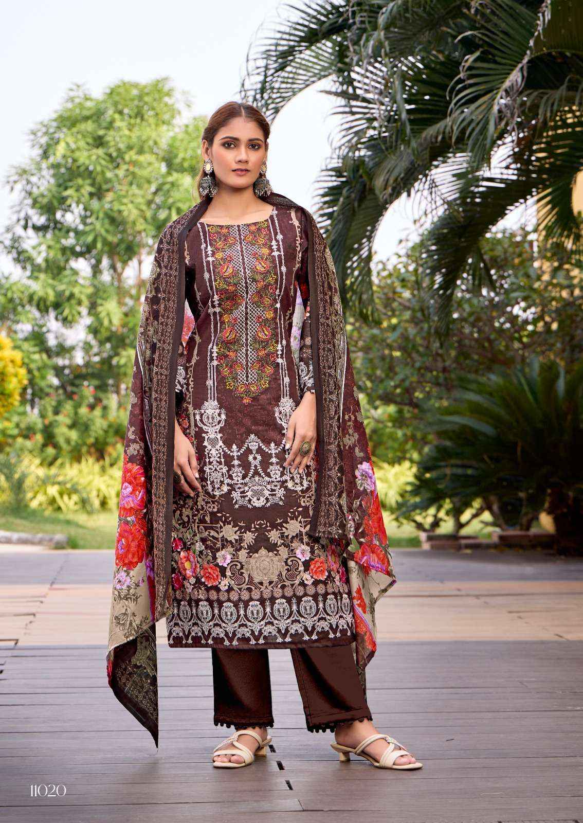 LEVISHA NAIRA NX VOL 11 WHOLESALE PAKISTANI SALWAR KAMEEZ ( 8 PCS CATALOGUE )
