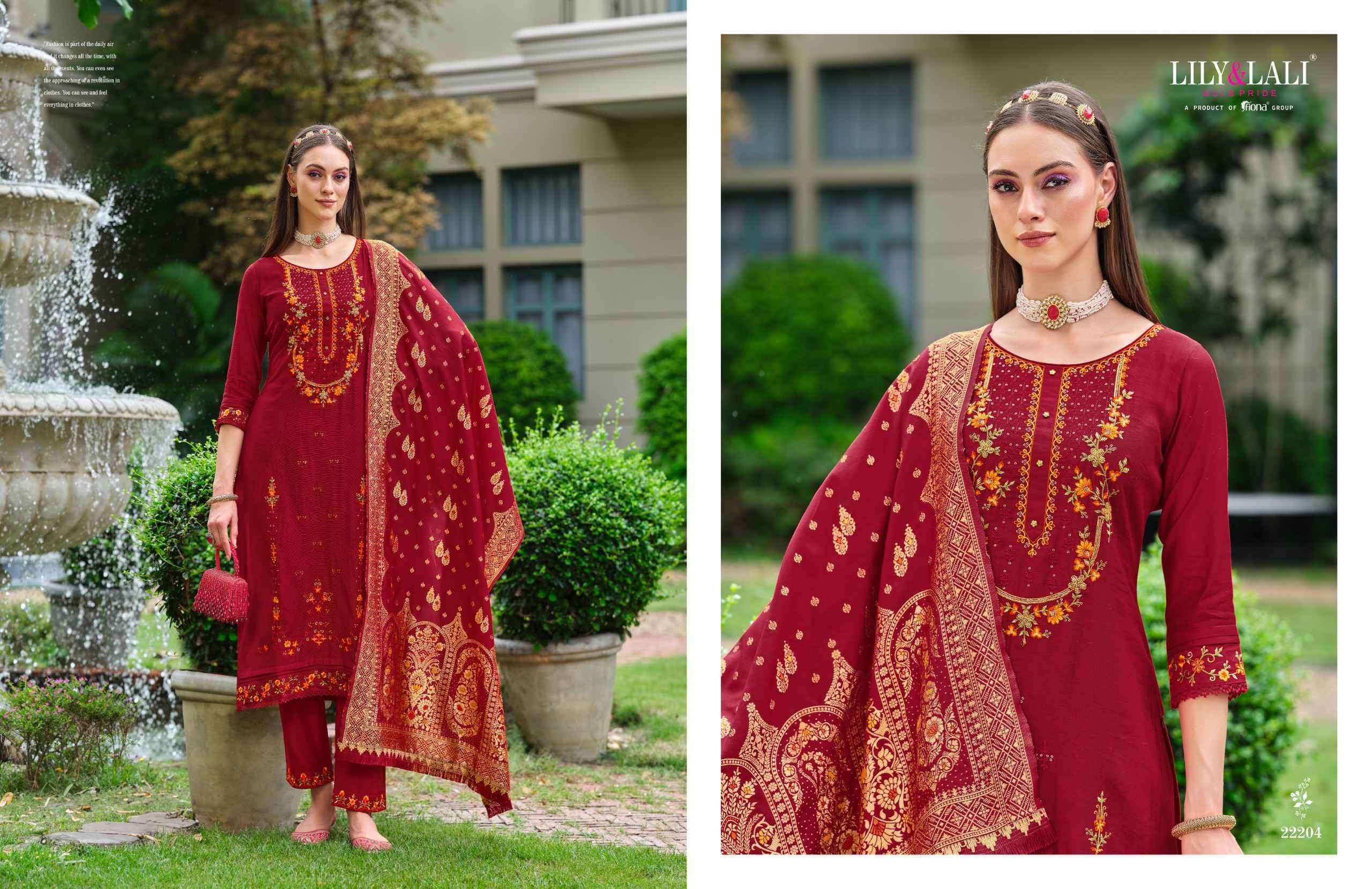 Lily And Lali Hasmeena Vol 4 Designer Readymade Suits Wholesale Price ( 6 Pcs Catalogue )