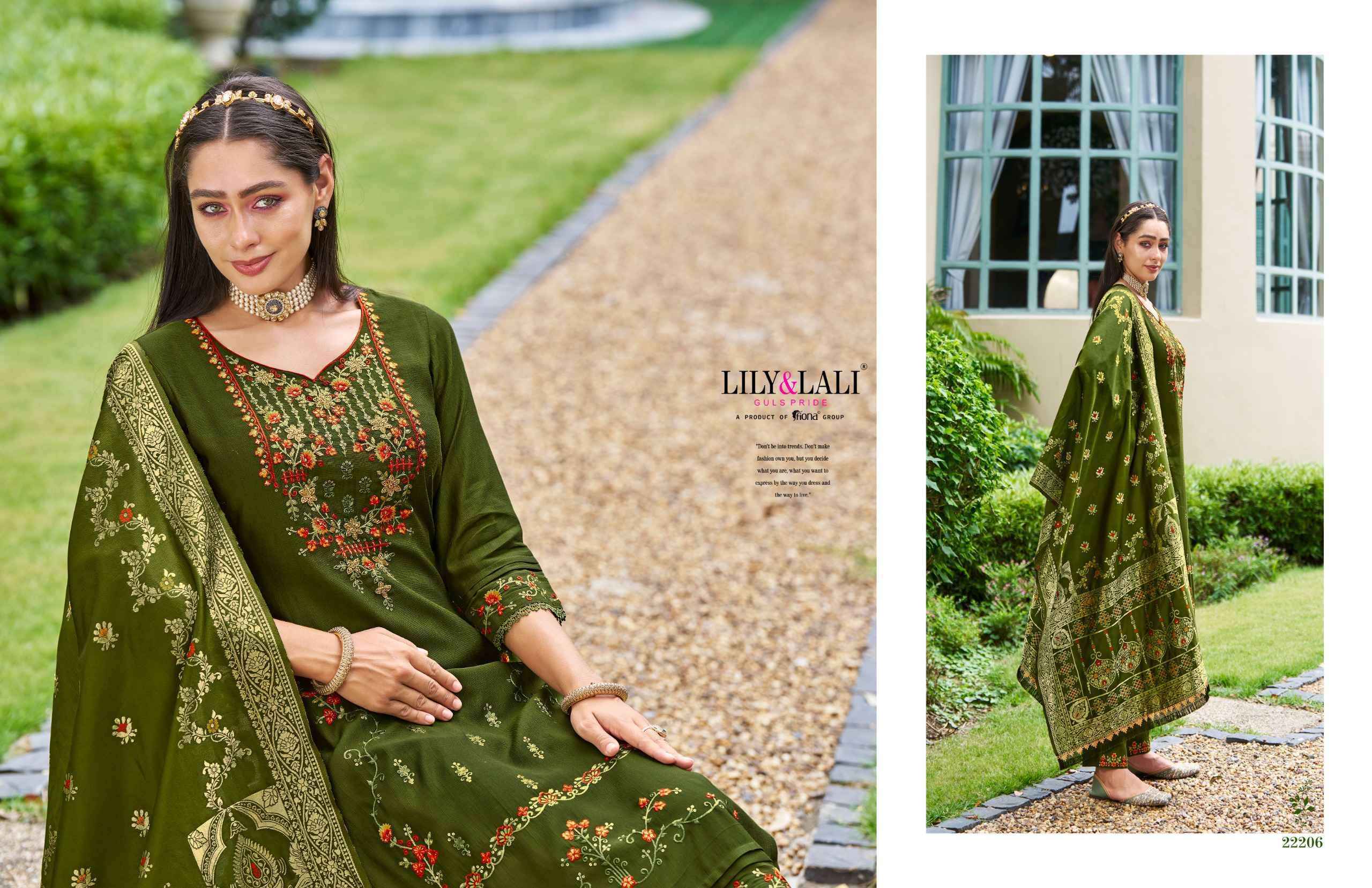 Lily And Lali Hasmeena Vol 4 Designer Readymade Suits Wholesale Price ( 6 Pcs Catalogue )