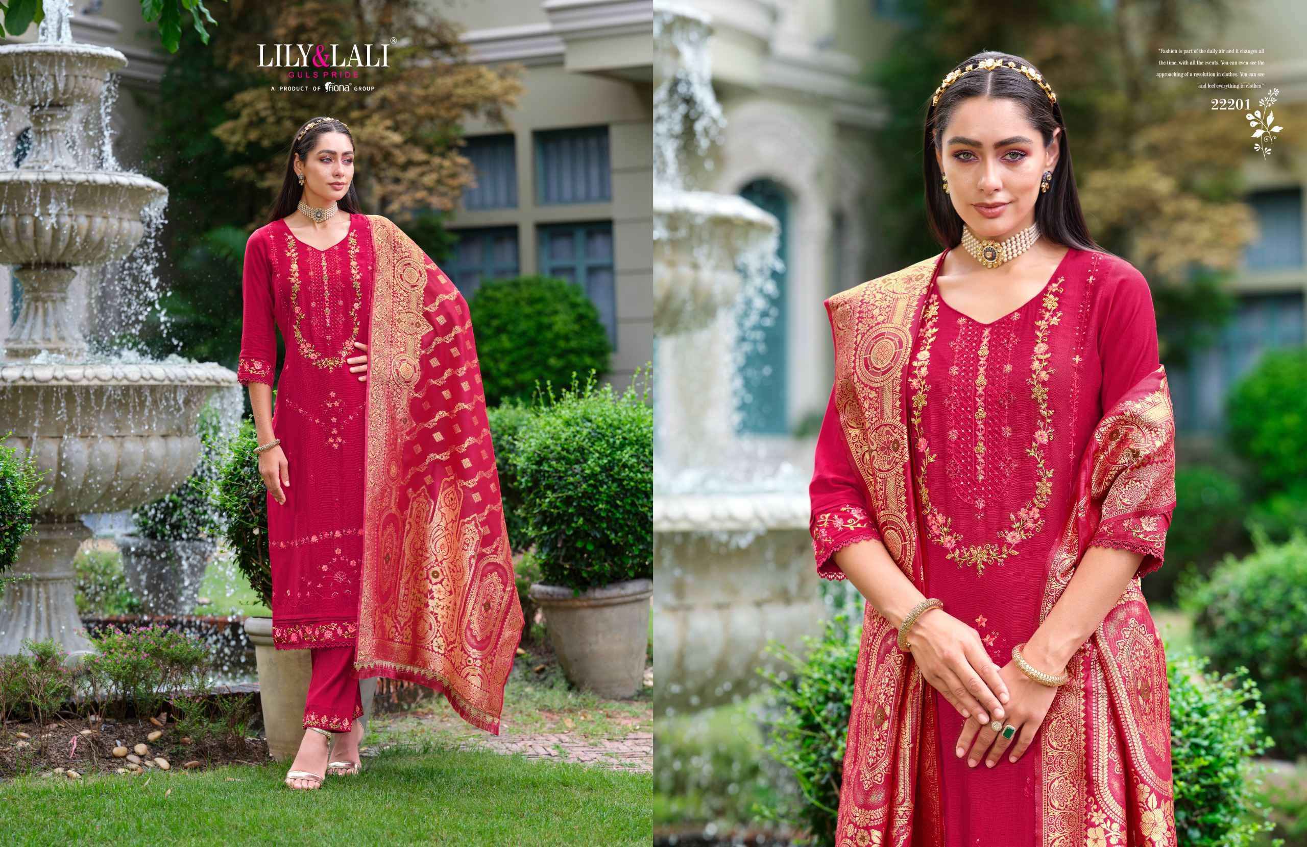 Lily And Lali Hasmeena Vol 4 Designer Readymade Suits Wholesale Price ( 6 Pcs Catalogue )