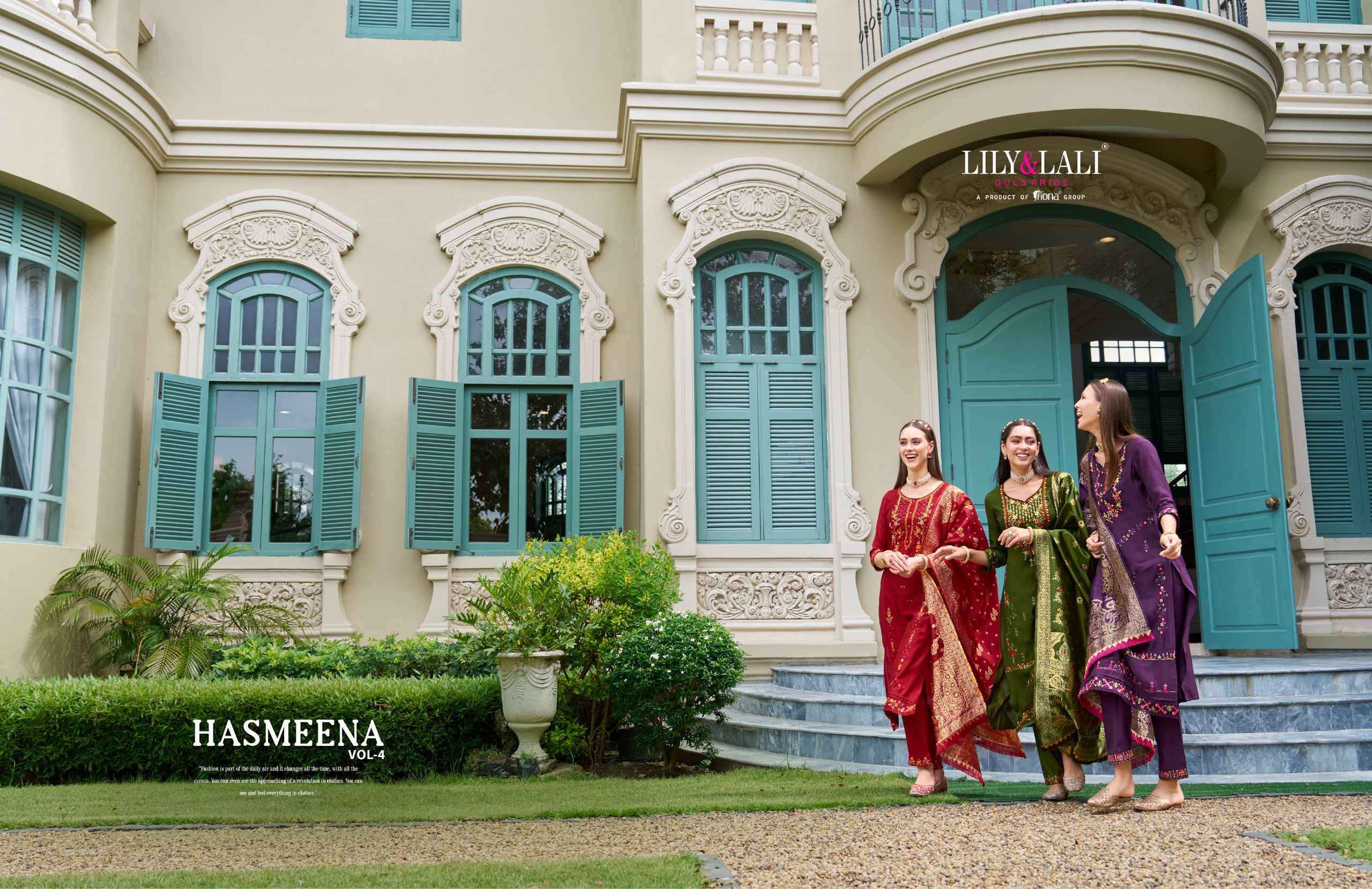 Lily And Lali Hasmeena Vol 4 Designer Readymade Suits Wholesale Price ( 6 Pcs Catalogue )