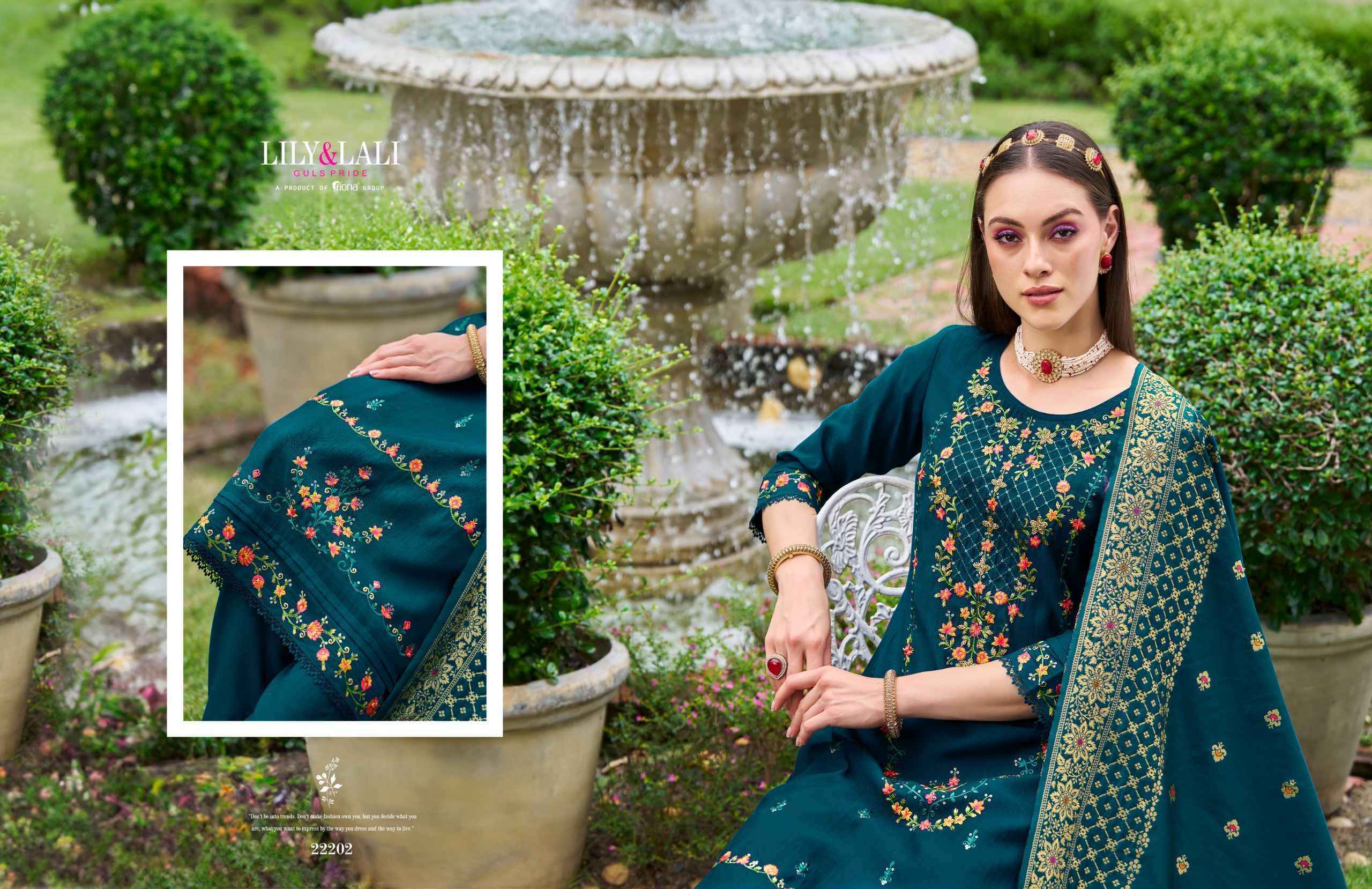 Lily And Lali Hasmeena Vol 4 Designer Readymade Suits Wholesale Price ( 6 Pcs Catalogue )