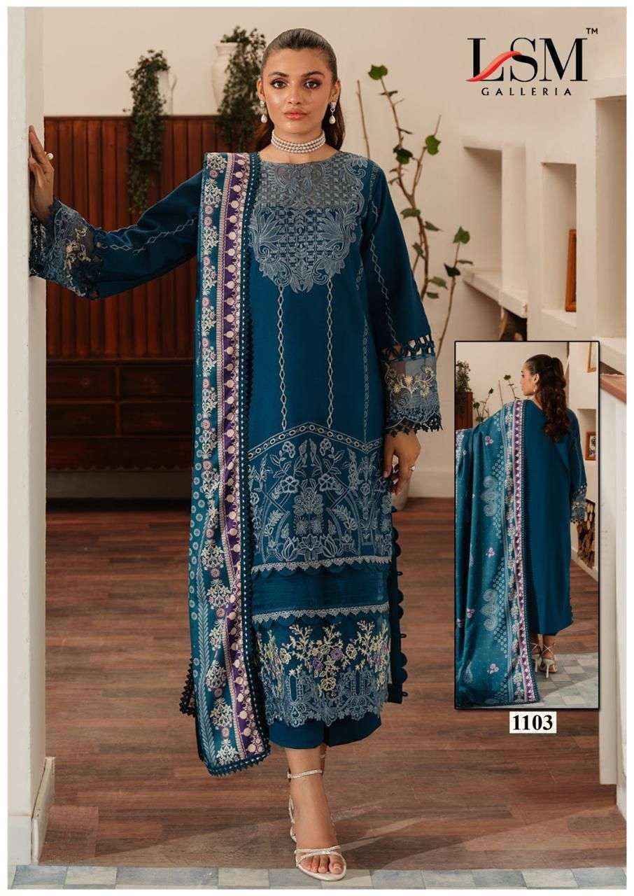 LSM Galleria Parian Dream Vol 11 Wholesale Lawn Pakistani Suits ( 6 pcs Catalogue )