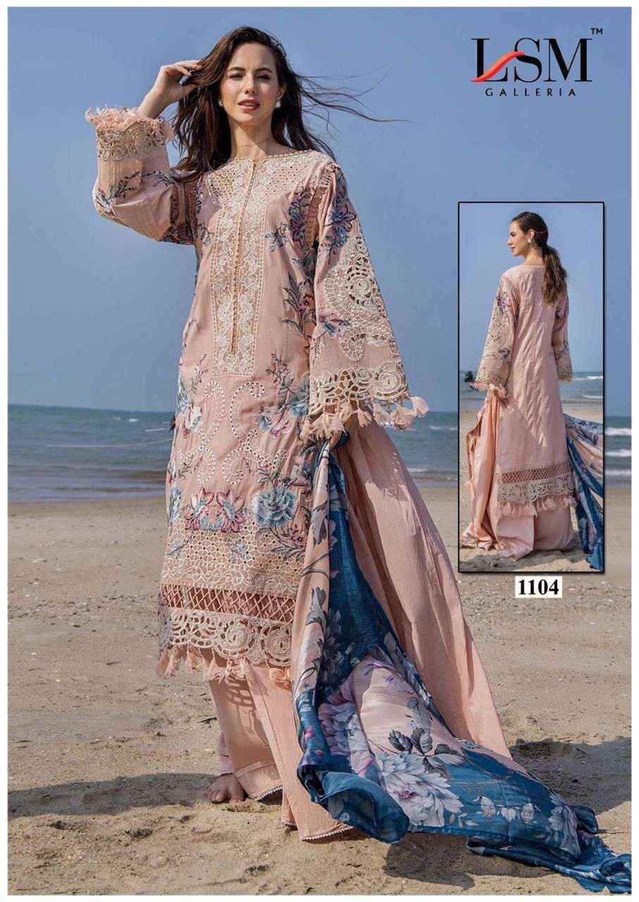 LSM Galleria Parian Dream Vol 11 Wholesale Lawn Pakistani Suits ( 6 pcs Catalogue )