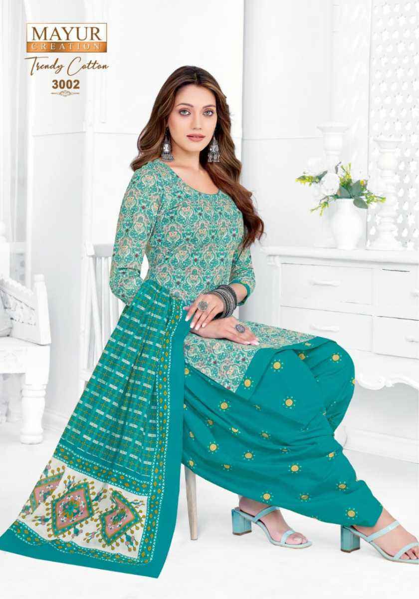 Mayur Trendy Cotton Vol 3 Cotton Salwar Kameez Wholesale Price ( 10 Pcs Catalog )