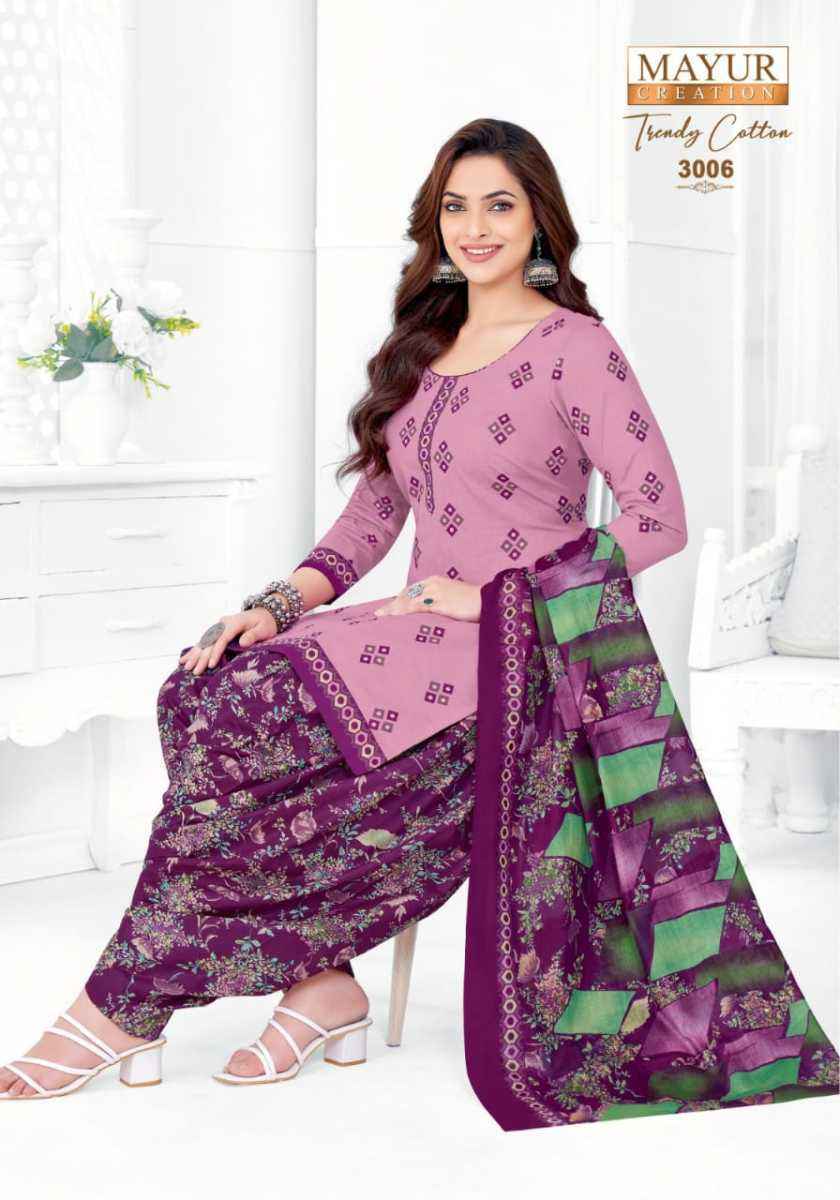 Mayur Trendy Cotton Vol 3 Cotton Salwar Kameez Wholesale Price ( 10 Pcs Catalog )