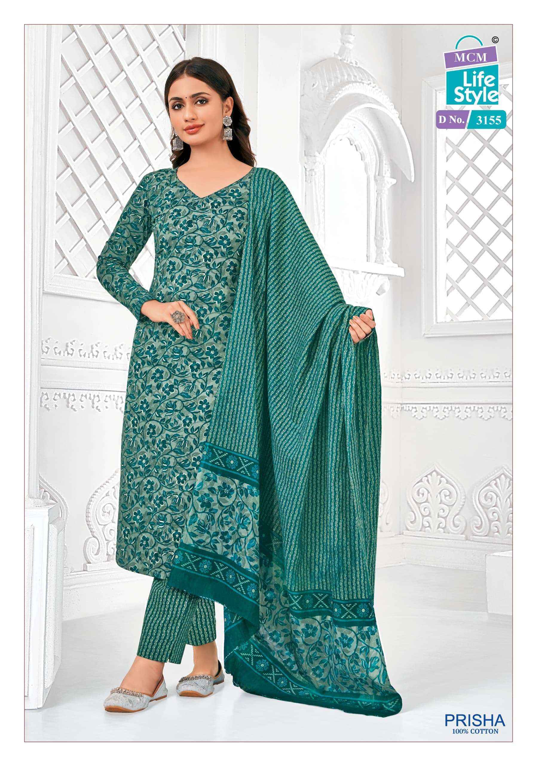 MCM Lifestyle Prisha Vol 3 Readymade Suits Collection ( 20 pcs Catalogue )