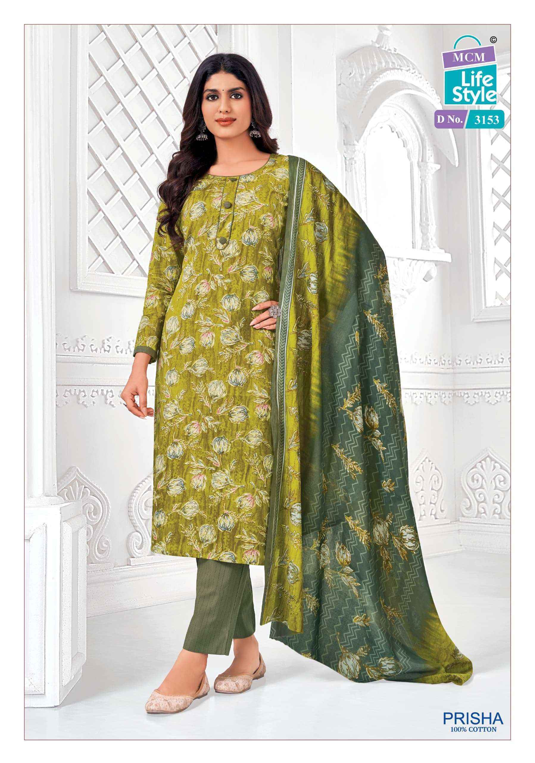 MCM Lifestyle Prisha Vol 3 Readymade Suits Collection ( 20 pcs Catalogue )