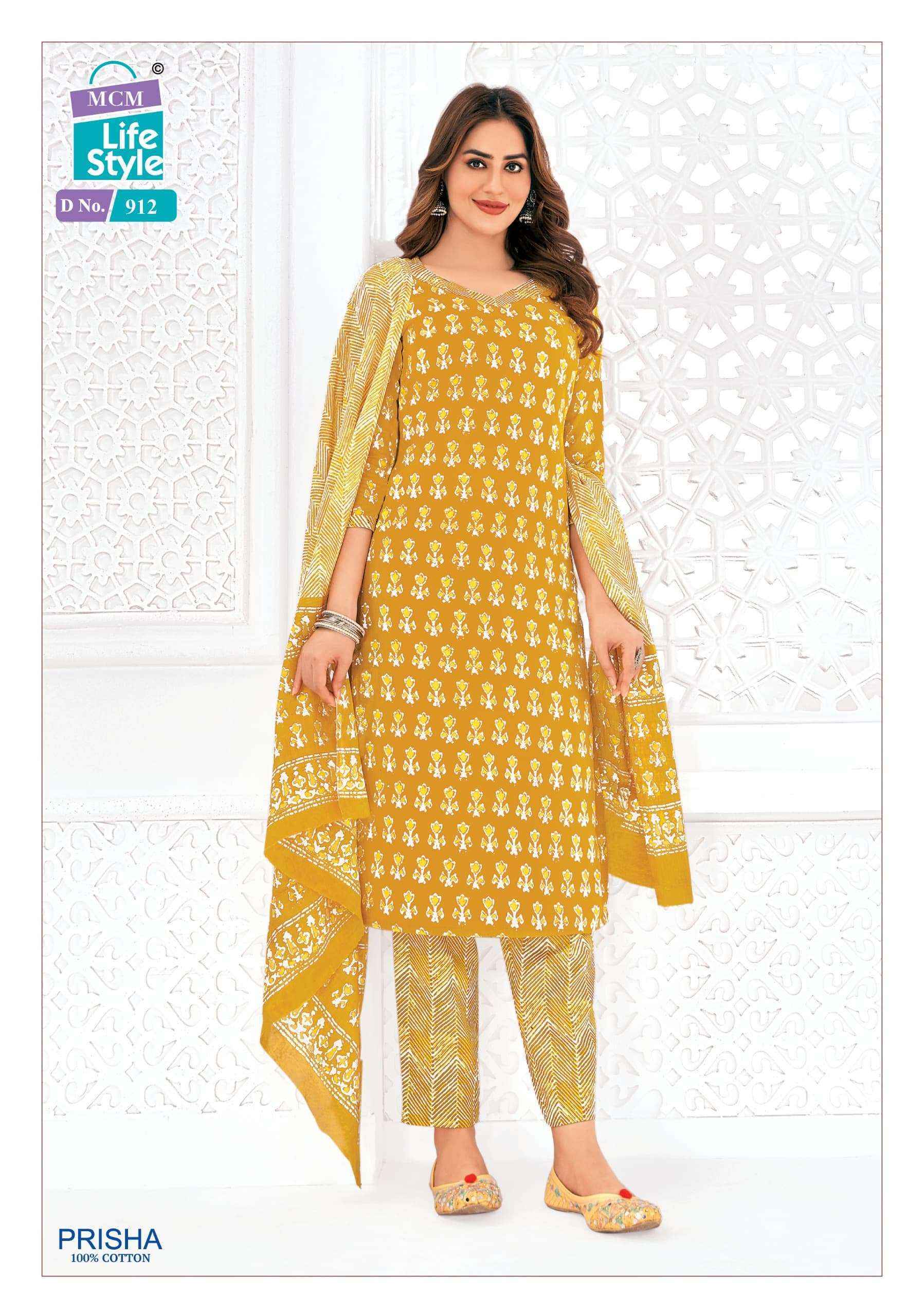 MCM Lifestyle Prisha Vol 3 Readymade Suits Collection ( 20 pcs Catalogue )