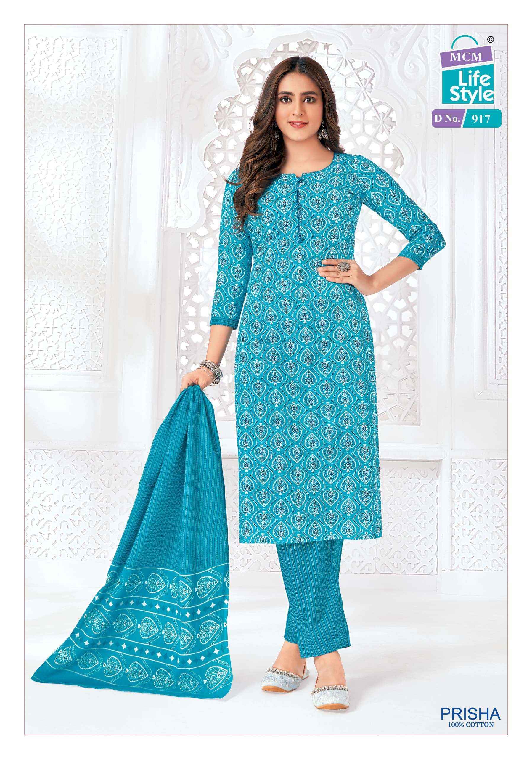 MCM Lifestyle Prisha Vol 3 Readymade Suits Collection ( 20 pcs Catalogue )