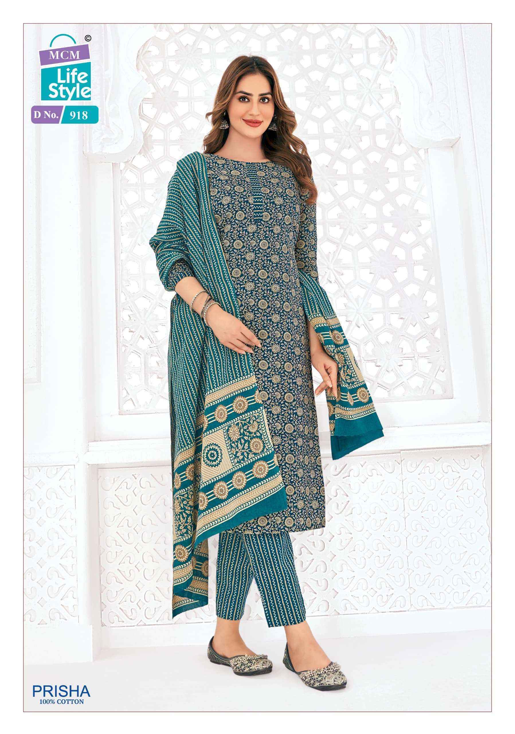 MCM Lifestyle Prisha Vol 3 Readymade Suits Collection ( 20 pcs Catalogue )