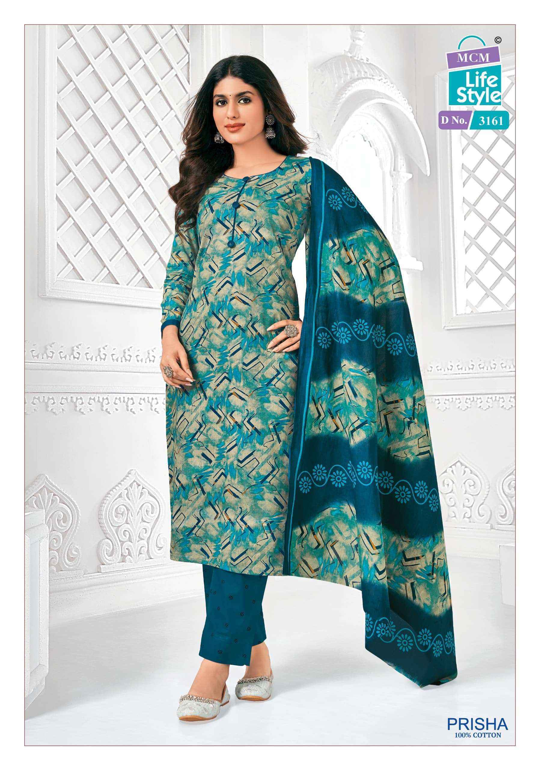 MCM Lifestyle Prisha Vol 3 Readymade Suits Collection ( 20 pcs Catalogue )