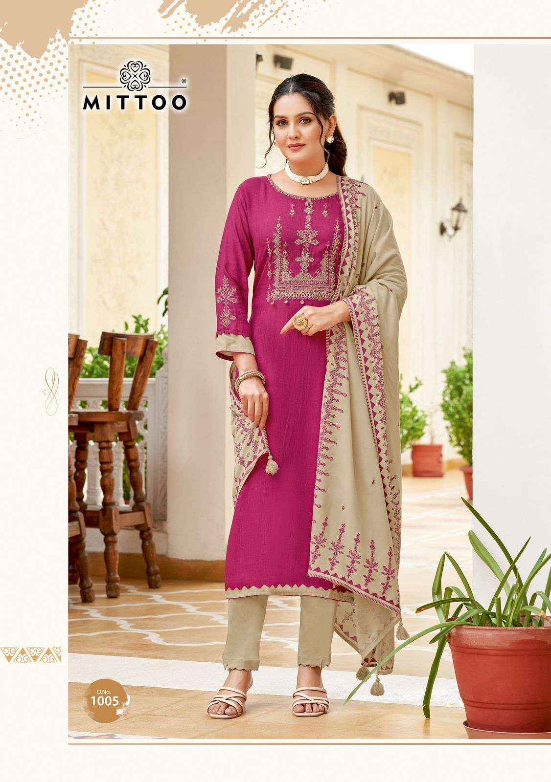 Mittoo Fashion Festiva Designer Readymade Suits Wholesale Price ( 6 Pcs Catalogue )